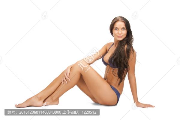 在比基尼美女