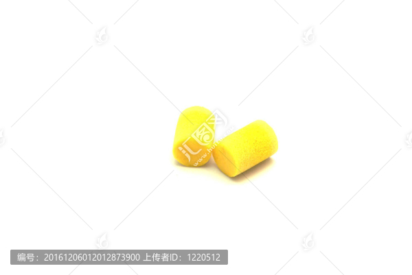 黃色的耳塞