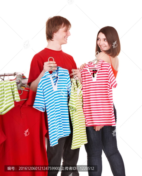 服裝店人群。