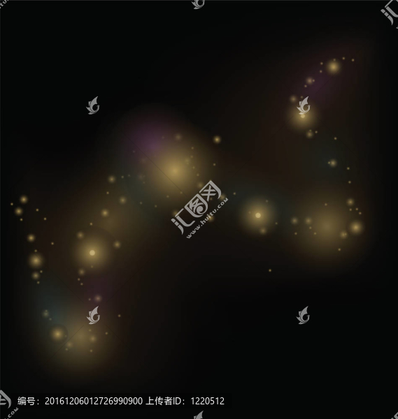 抽象背景與宇宙塵埃