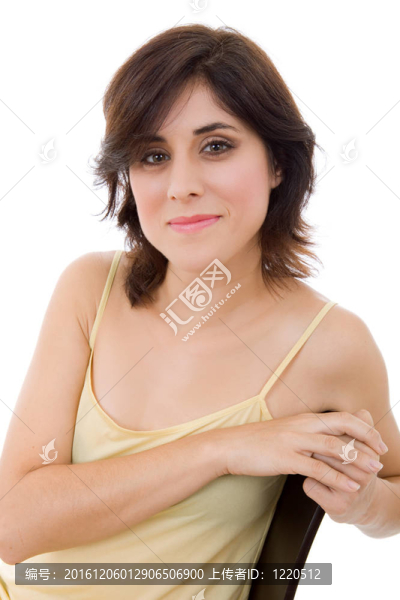 快樂的美麗女人