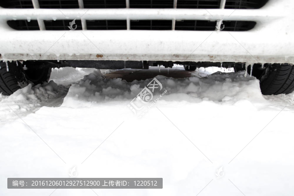 冬季汽車