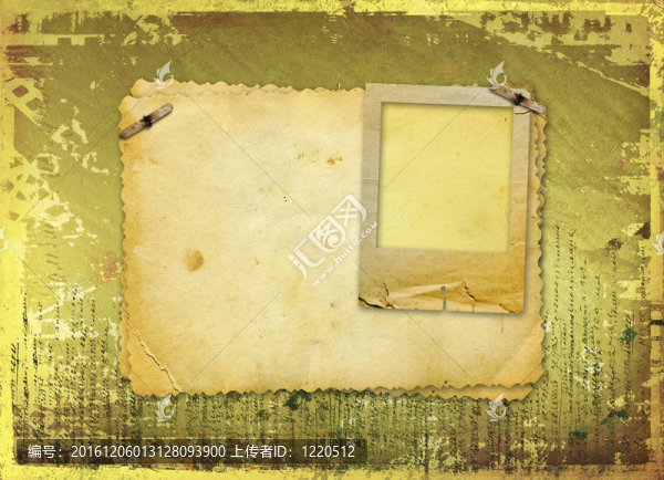 與空白文本在剪貼簿風(fēng)格的垃圾文件設(shè)計(jì)