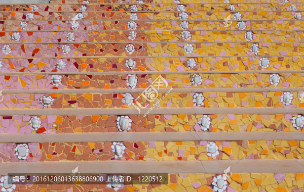 樓梯從陶瓷
