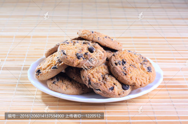 盤(pán)子里的甜餅干