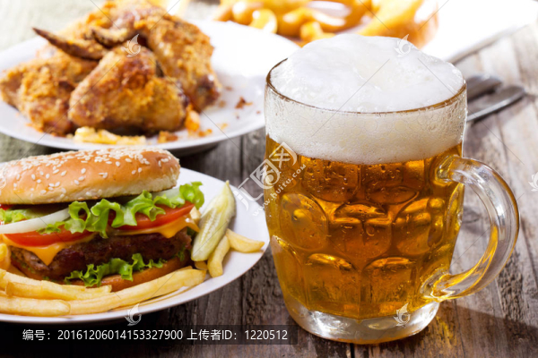 一杯啤酒