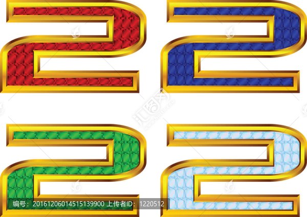 黃金字母與數(shù)字