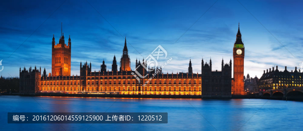 國會大廈。倫敦