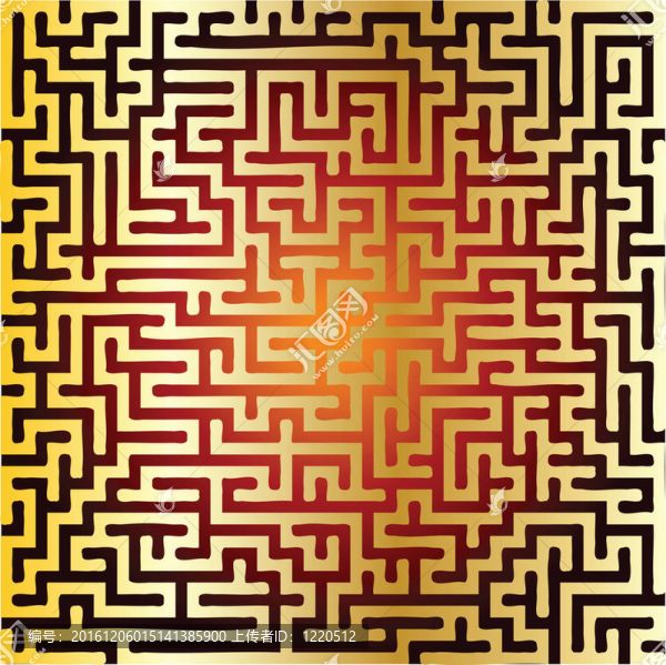 紅色和金色背景