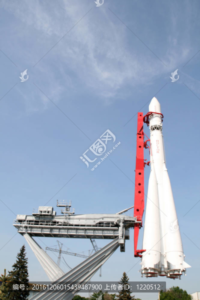 第一艘宇宙飛船在莫斯科Vostok