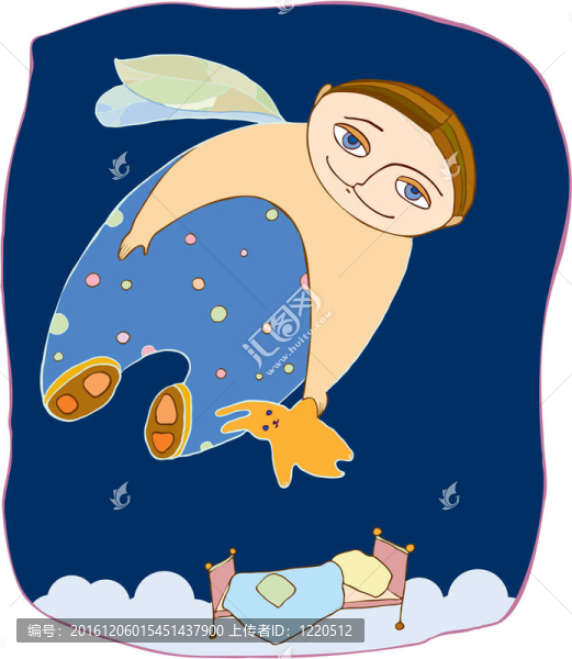 男孩飛的睡眠