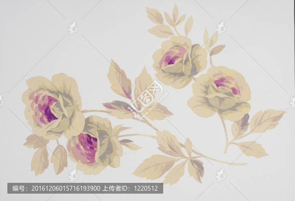水彩畫中花的色彩闡釋