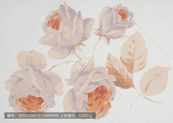 水彩畫中花的色彩闡釋