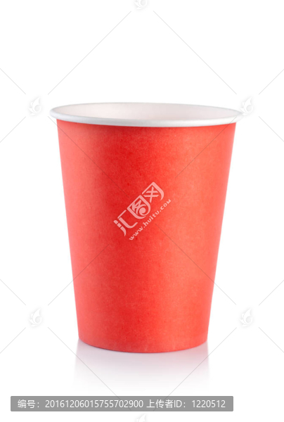 紅色的一次性杯子