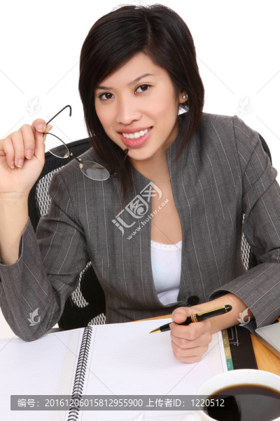 漂亮的亞洲商業(yè)女性