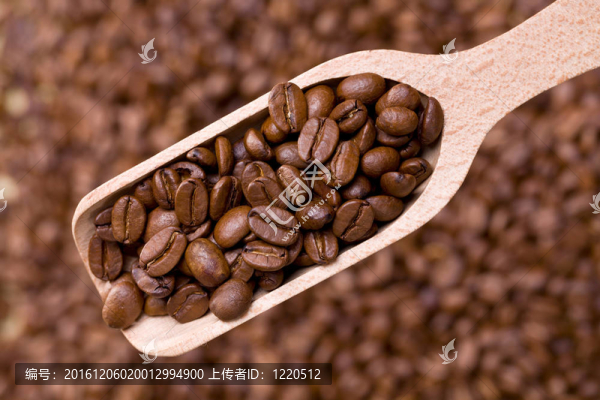 木勺咖啡豆