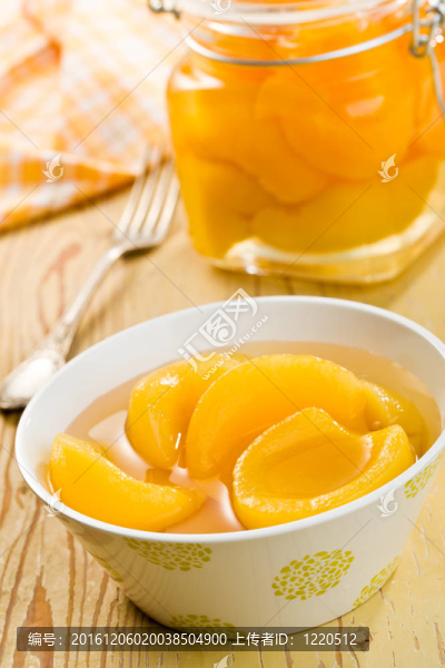 黃桃罐頭