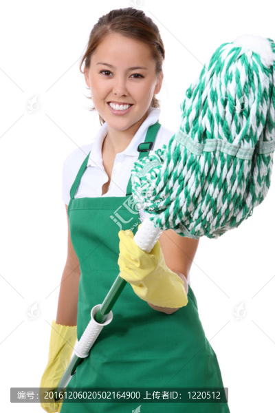 可愛少女拖把