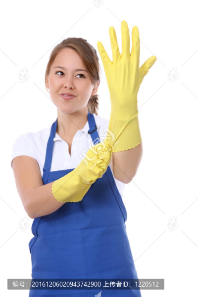 可愛女仆手套