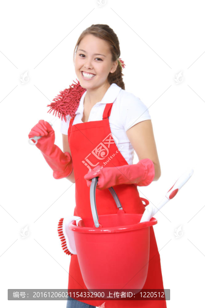 可愛女仆清潔用品