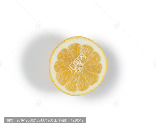 半黃的檸檬