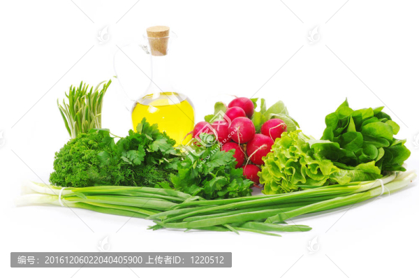 草藥和油