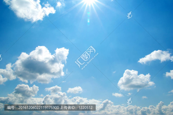 藍色的天空