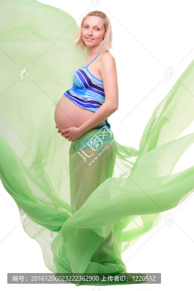 美麗的孕婦