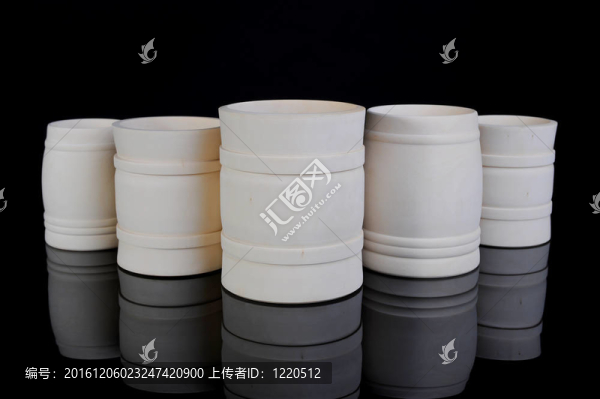 廚房木制罐的圖像采集