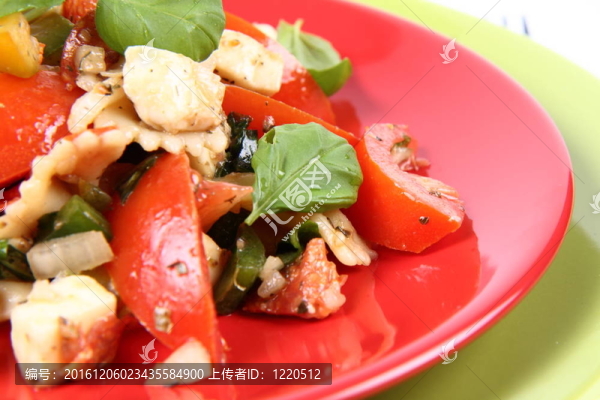 蔬菜蝴蝶面沙拉