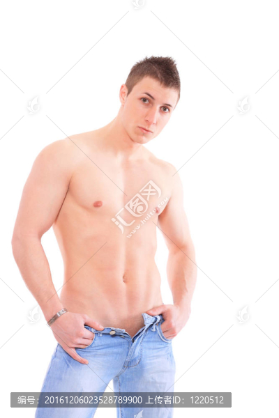 性感肌肉男