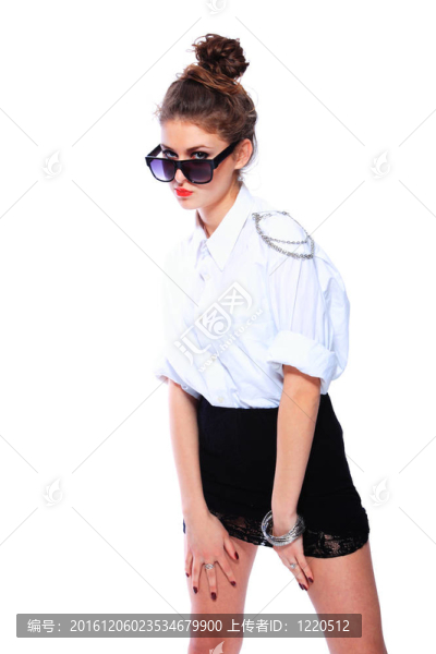 美麗的歐洲年輕女商人站