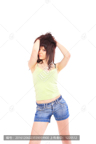 年輕漂亮的女人