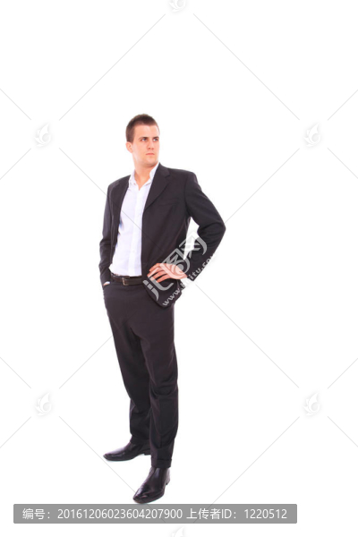 優(yōu)雅的西裝商人
