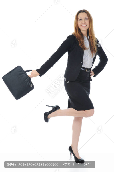 年輕的女商人