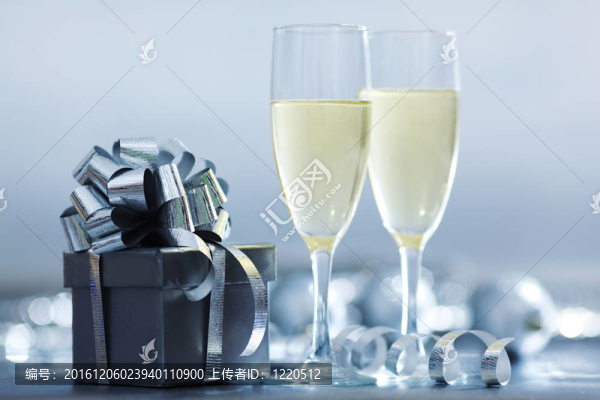 銀色圣誕卡