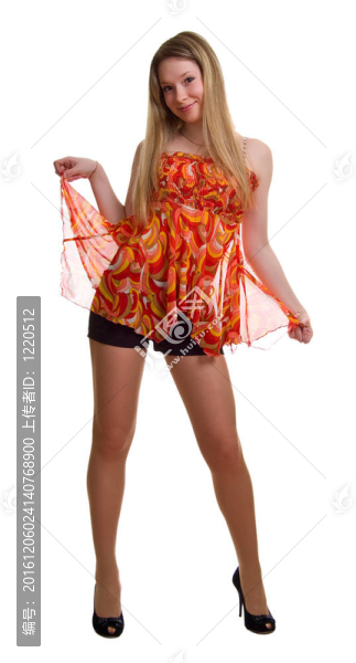 舞蹈的美少女