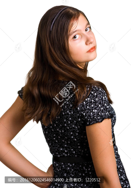美麗的少女
