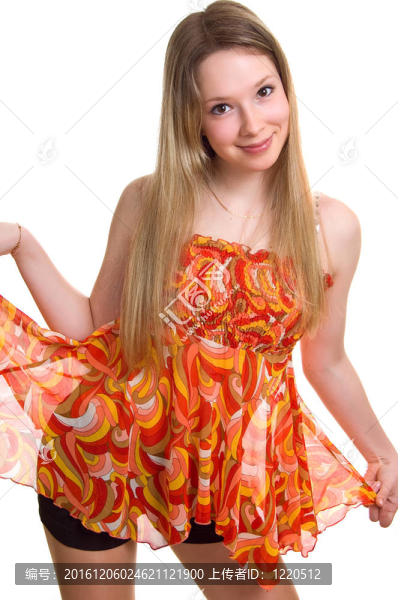 舞蹈的美少女