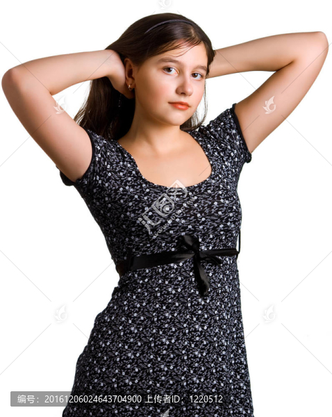 美麗的少女