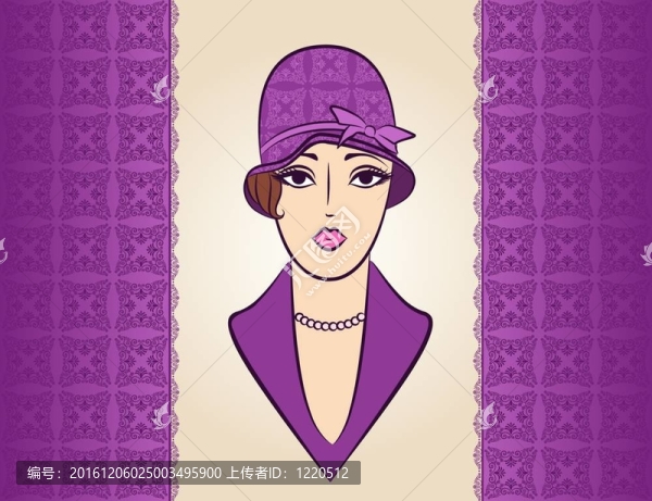 舊貨時(shí)尚女孩帽子。