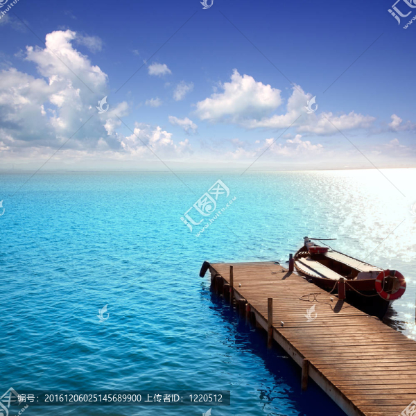 Albufera藍(lán)船在El,Saler的瓦倫西亞湖