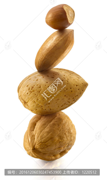 一堆堅(jiān)果混合物