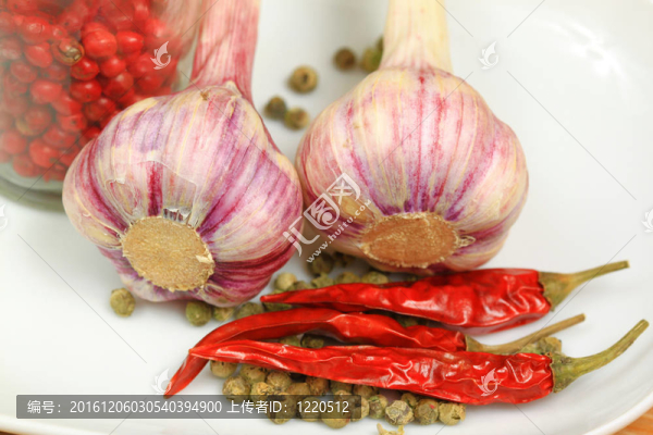 大蒜和辣椒