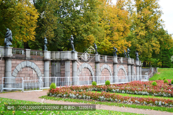在普希金公園觀