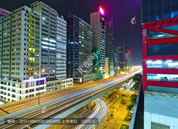 夜間城市交通