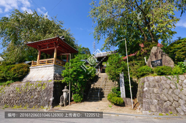 在Nagano,Achi村；日本
