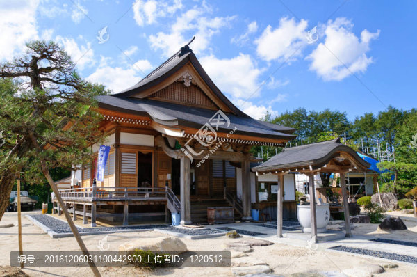 在Nagano,Achi村；日本