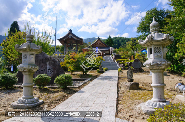 在Nagano,Achi村；日本