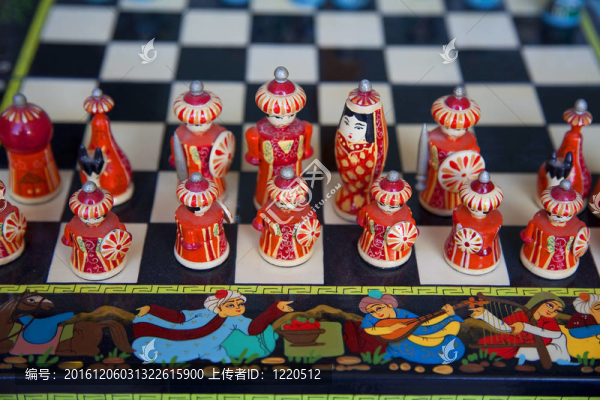 烏茲別克斯坦象棋桌